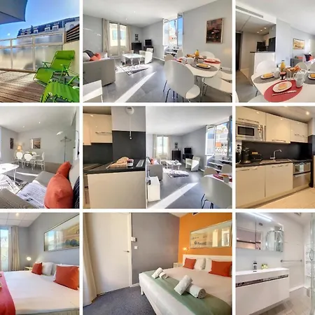 شقة Nestor&jeeves - Alphonse Karr Terrasse - Hyper Center - Close Sea - Chic Street